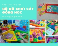 Bộ đồ chơi cát động học