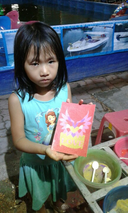 Sản phẩm tranh cát của em
